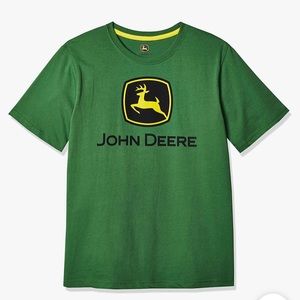 John Deere Boys' Logo Tee sealed in package size medium 10/12 sensory friendly